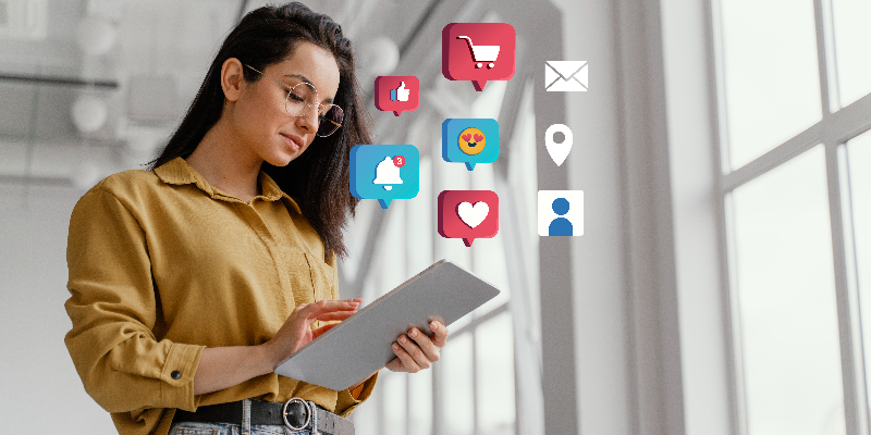 Recent rise in popularity of social media platforms
