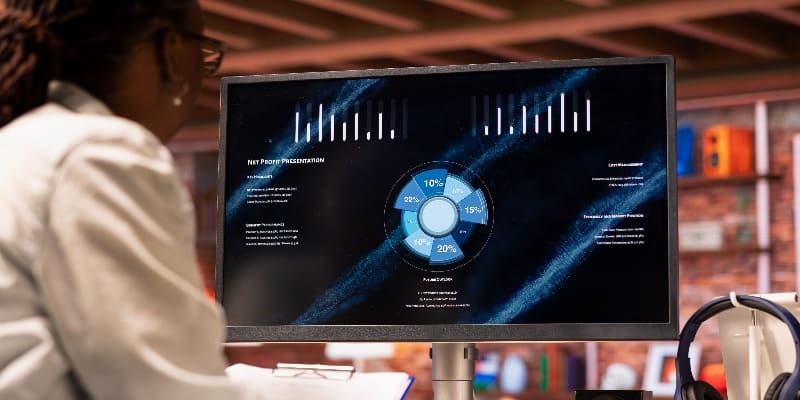 AI-powered cybersecurity dashboard monitoring website threats in 2025