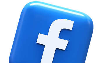 Facebook 3D Icon